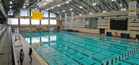 George Mason University swimming pool facilities and amenities