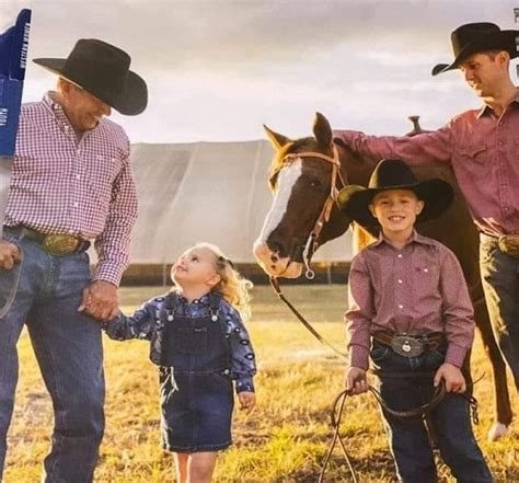 George Strait's grandkids with pets