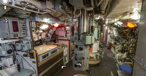 George Washington class submarine control room