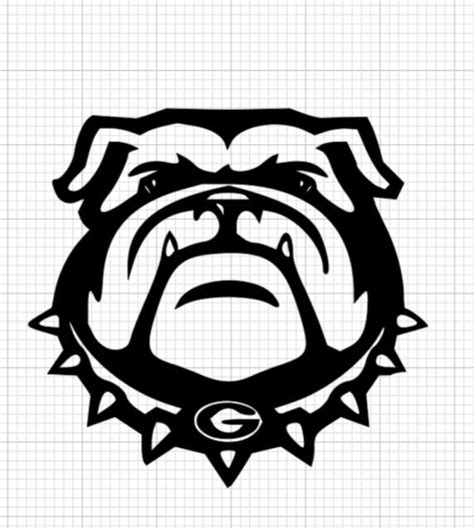 Georgia Bulldog Logo Template 8