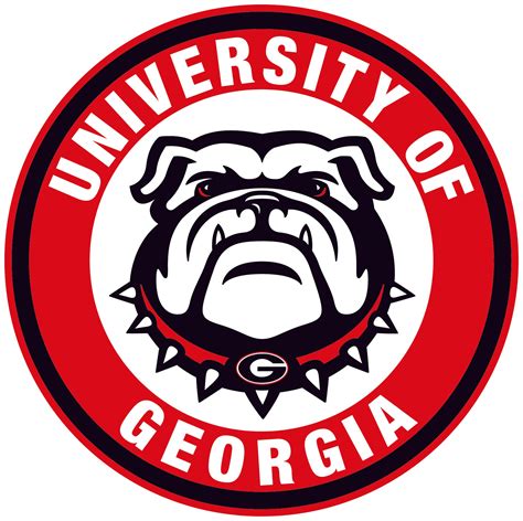 Georgia Bulldog Logo with Gradients