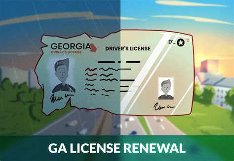 Georgia Driver's License Renewal Fees