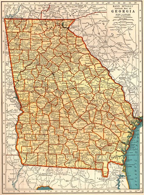 Georgia Map Collectors