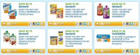 Gerber Baby Food Store Coupons