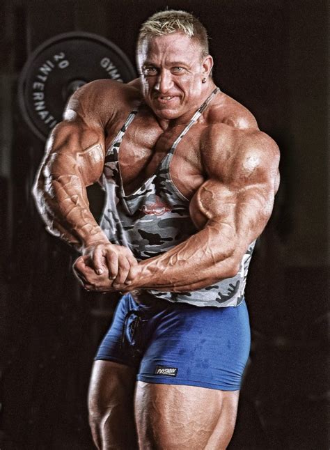 A German bodybuilder