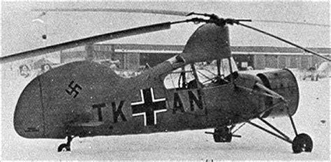 German Helicopters in WW2: Pioneering Designs