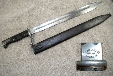 German Mauser 1898 bayonet