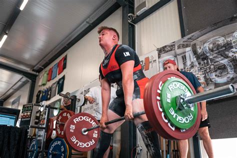 A German powerlifter