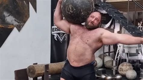 A German strongman