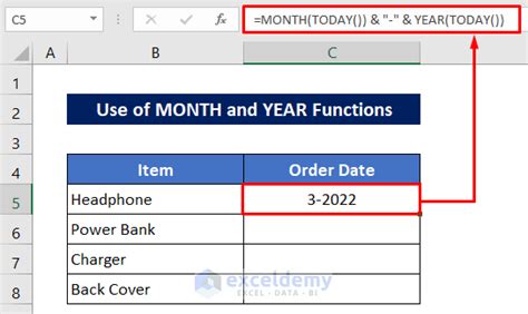 Get Current Year in Excel VBA