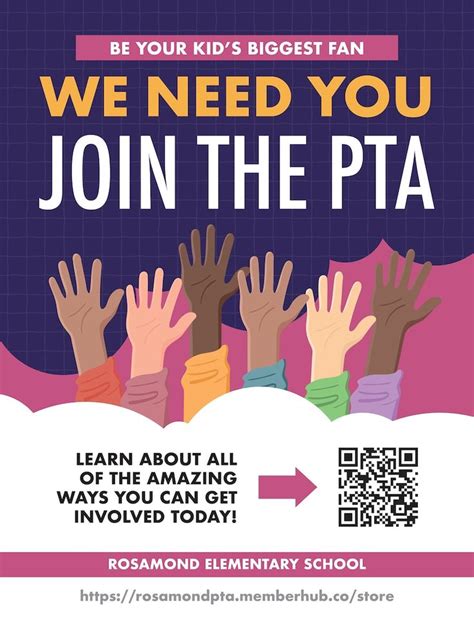 Get Involved with the PTA Flyer