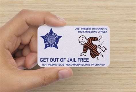 Get Out of Jail Free card real-life uses