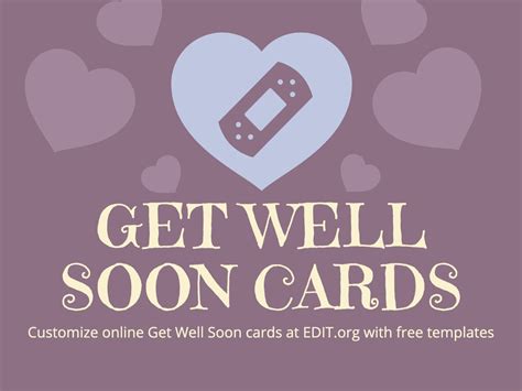 Get Well Card Templates