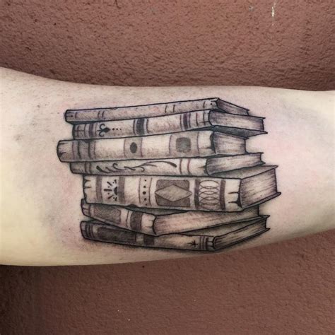 Getting a book tattoo