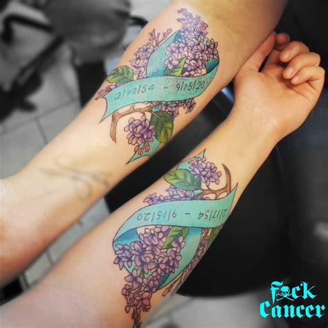 Getting a Breast Cancer Tattoo