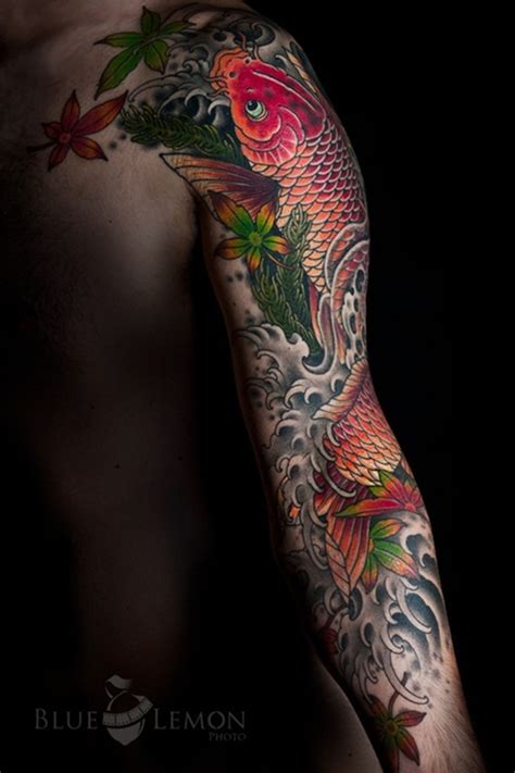 Getting a koi tattoo