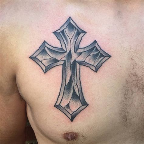 Getting a Cross Tattoo