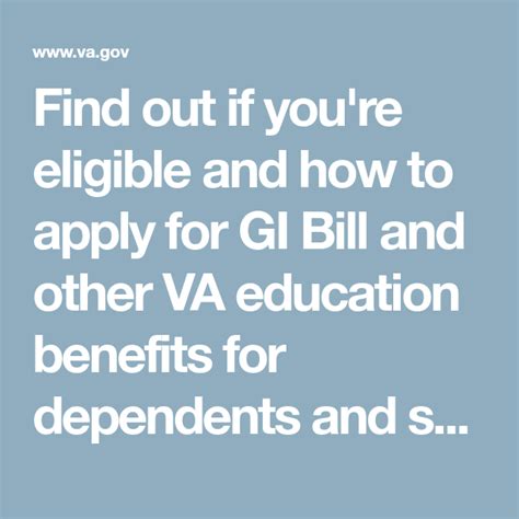 GI Bill eligibility