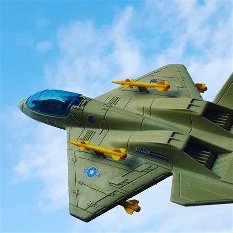 G.I. Joe Fighter Jet in combat