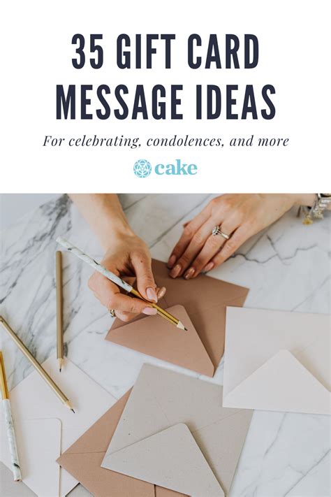 Gift Certificate Message Ideas