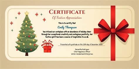 Gift Certificate Templates in Google Docs