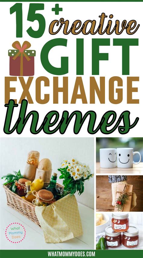 Gift exchange planning template