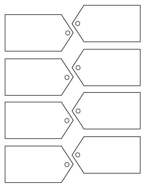 Gift Labeling Template