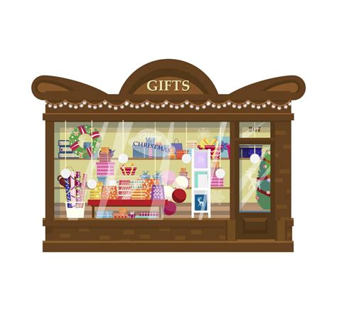 Gift shop illustrations