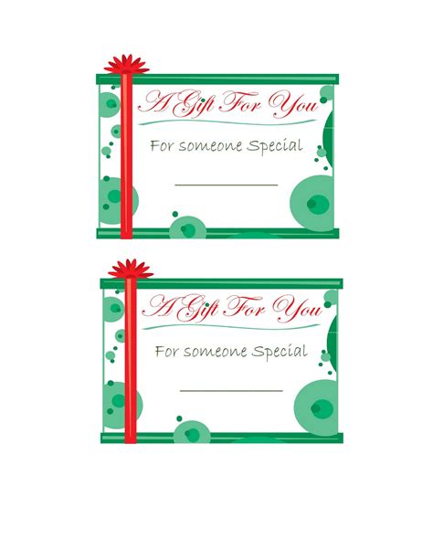 Gift Tag Label Template