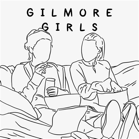 Gilmore Girls printable template 2