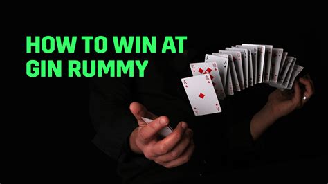 Gin Rummy Tips