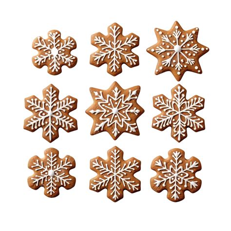 Gingerbread Boy with Snowflake Printable