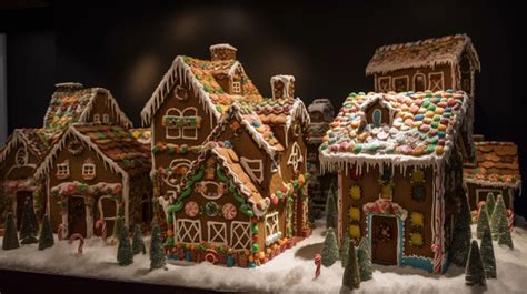 Gingerbread House Display at the Lebanon Museum