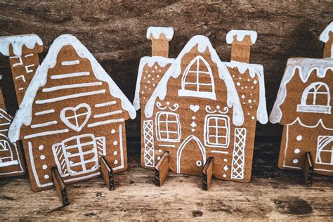 Gingerbread House Templates for Google Slides