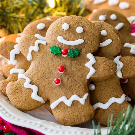 Gingerbread man with candy cane arms