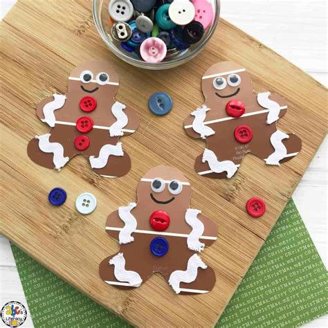 Gingerbread Man Craft Ideas