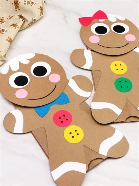 Gingerbread Man Craft Ideas for Kids