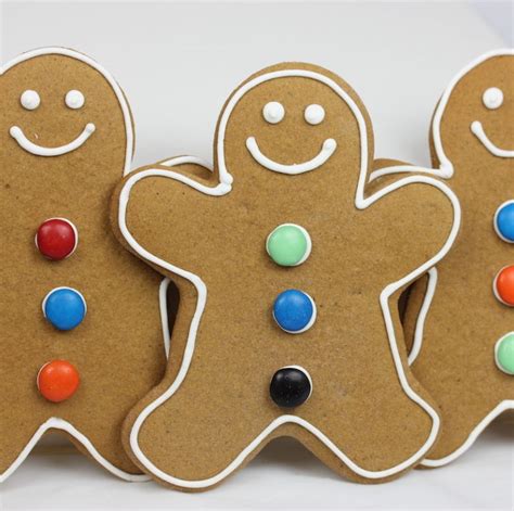 Gingerbread Man with Present