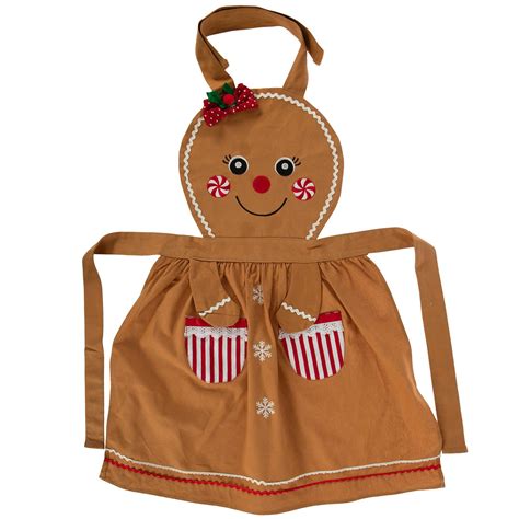 Gingerbread Woman with Apron Printable