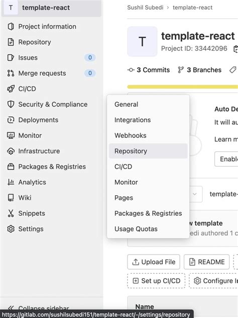 Gitlab Merge Request Template