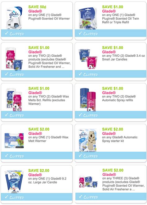 Glade Coupon Deals