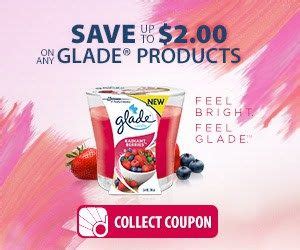 Glade Discount Coupons