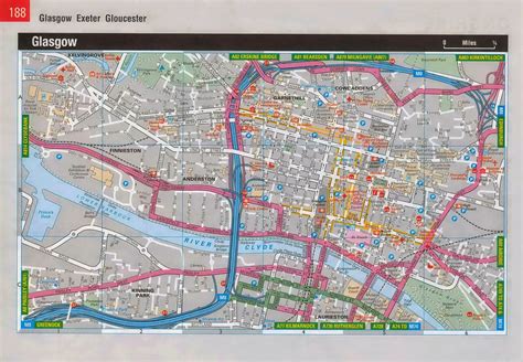 Glasgow street map