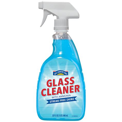 Glass cleaners