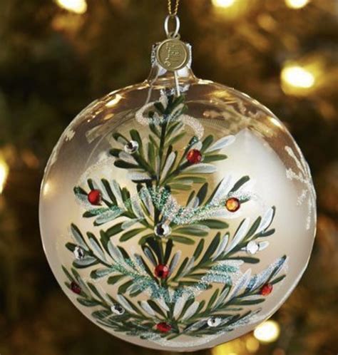 Glass Paint Ornaments Ideas