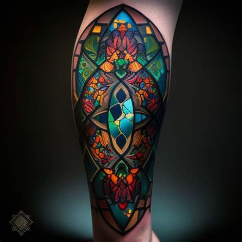 Description of Glass Tattoo Art