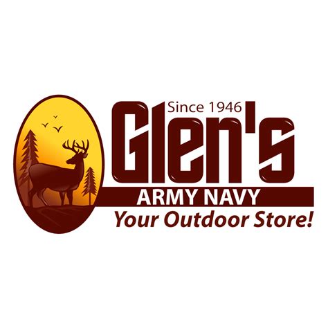 Glens Army and Navy storefront