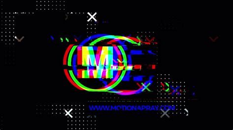 Glitch Effect Logo Template by VideoHive