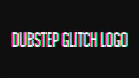 Free Glitch Logo After Effects Template Download