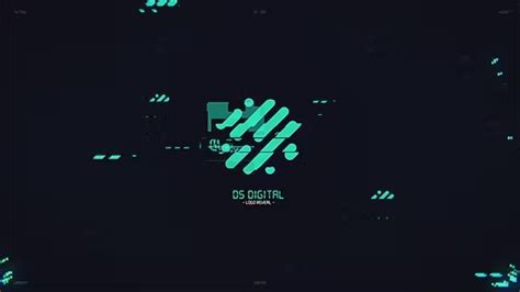 Glitch Logo Templates After Effects